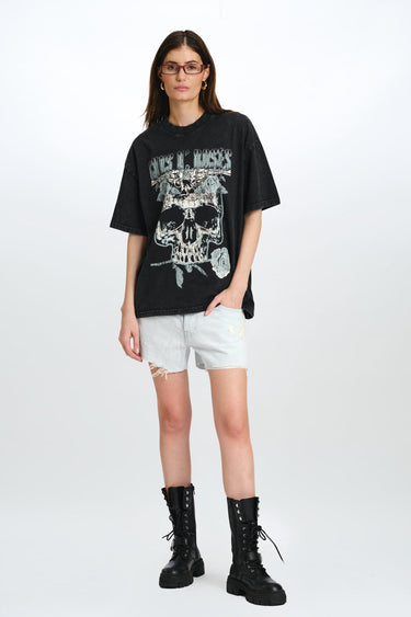 Guns N Roses US Tour 1991 Oversized T-shirt - BonkersCorner