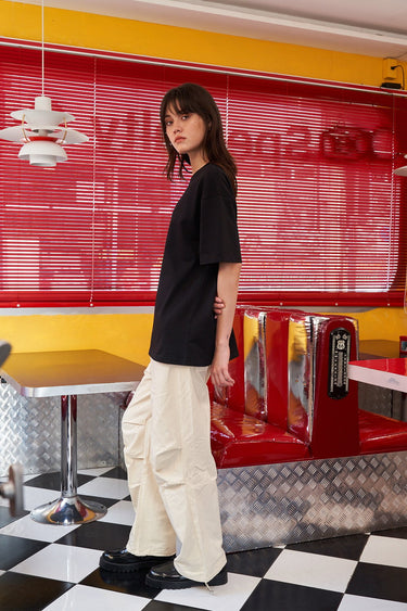 Chuckie Embroidery Oversized T-shirt - BonkersCorner