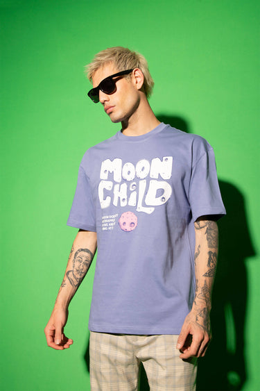 Moon Child Oversized T-Shirt - BonkersCorner