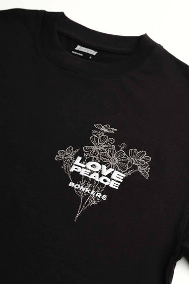 Signature Love And Peace Premium Oversized T-shirt - BonkersCorner