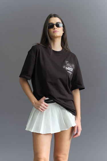 Signature Love And Peace Premium Oversized T-shirt - BonkersCorner