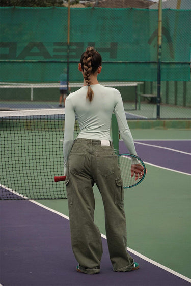 Bonkers corner_Pastel green seamless bodysuit_05