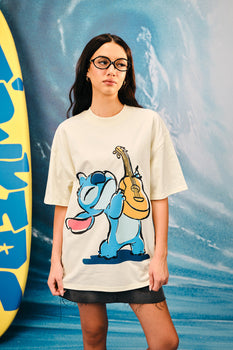 Rockstar Stitch Oversized T-shirt - BonkersCorner