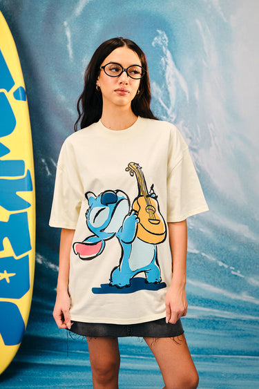 Rockstar Stitch Oversized T-shirt - BonkersCorner