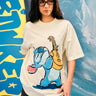 Rockstar Stitch Oversized T-shirt - BonkersCorner