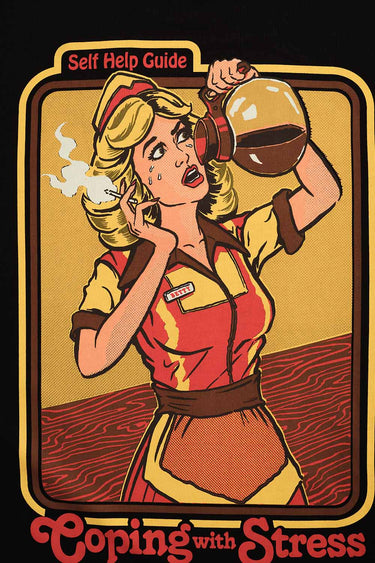 Coping With Stress Oversized T-shirt - BonkersCorner