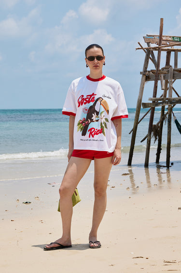 Costa Rica Postcard Oversized T-shirt