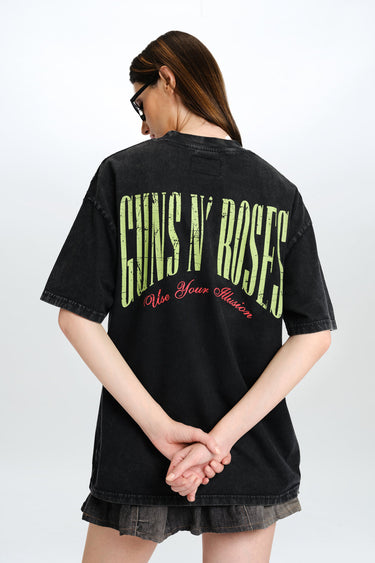Guns N Roses Use Your Illusion Oversized T-shirt - BonkersCorner