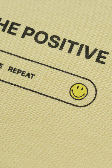 Seeking The Positive Oversized T-shirt - BonkersCorner