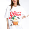 White Son Of A Beach Oversized T-shirt - BonkersCorner