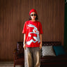Bugs Bunny Red Oversized T-shirt - BonkersCorner