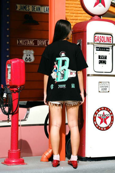 Play Check Supima Oversized T-shirt - BonkersCorner