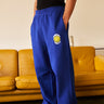 Royal Blue Straight Fit Sweatpants - BonkersCorner