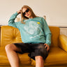 Smiley Originals Chenille Patch Sleeves Sweatshirt - BonkersCorner