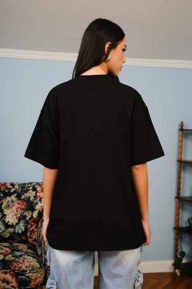 Spray Paint Smiley Oversized T-shirt - BonkersCorner