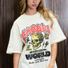 Made Loud oversized T-shirt by Bonkerscorner UAE, featuring a relaxed fit, bold graphic design, and soft cotton fabric.