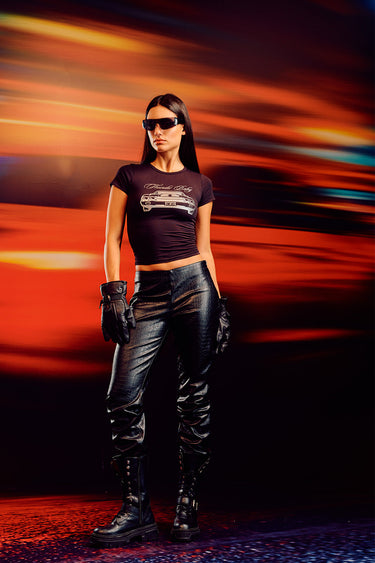 Midnight Thunder Baby Tee - BonkersCorner