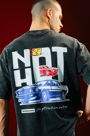 Not Hot Oversized T-shirt - BonkersCorner