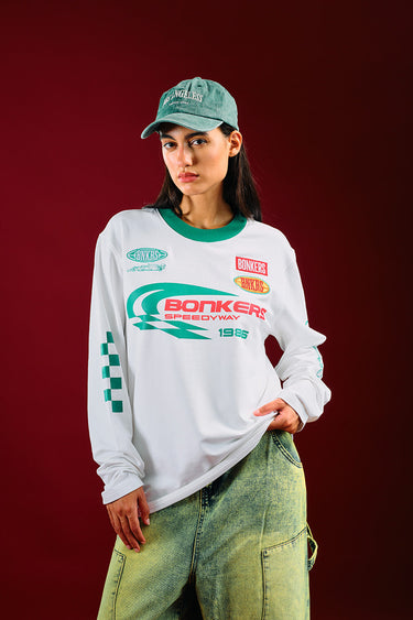 Speedway Long Sleeve T-shirt - BonkersCorner