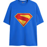 Superman Shield Oversized T-shirt - BonkersCorner