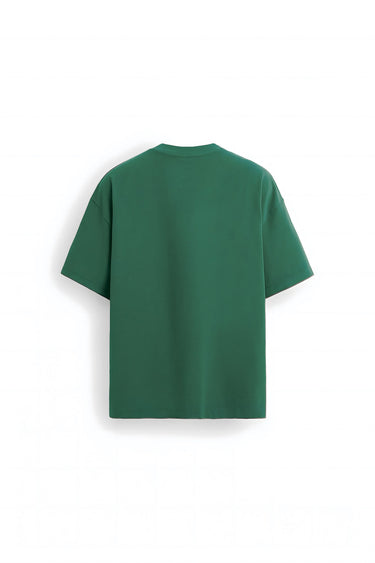 Talk To Your Cat Green Oversized T-Shirt - BonkersCorner