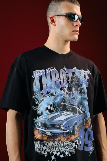 Throttle 89 Oversized T-shirt - BonkersCorner