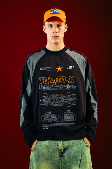 Turbo X Blackprint Sweatshirt - BonkersCorner