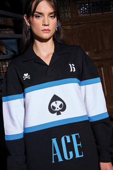 Ace Full Sleeves Heavy Weight Polo - BonkersCorner