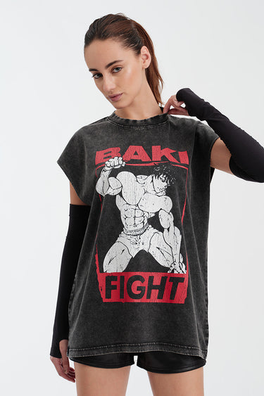 Bonkers Corner Adrenaline Armor Vest Tank top in XS, black with padded armor design and athletic fit.