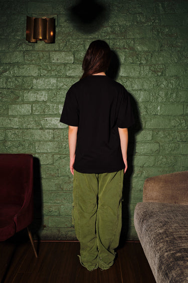 Bonkers Corner Anxiety Chase oversized T-shirt in XS with bold graphic design on soft fabric, casual streetwear style.