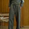 Ash olive Bonkers Corner On The Go joggers in XS, featuring a relaxed fit and comfortable fabric, shown in the product image.