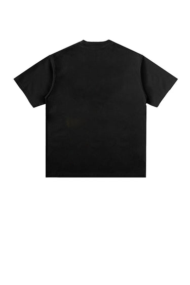 Bonkers Corner oversized Astroworld Scott T-shirt featuring graphic print and relaxed fit on a white fabric background.