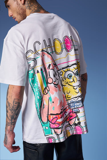 Back to School Oversized T-shirt - BonkersCorner