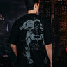 Bonkers Corner Batman Rage embroidered oversized T-shirt featuring bold Batman graphic on soft fabric.