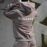 Beige Limited Edition Hoodie by Bonkers Corner, showing front view with hoodie and subtle branding details.