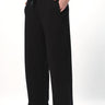 Black everyday joggers from Bonkers Corner featuring a comfortable fit and casual style, shown on a model.