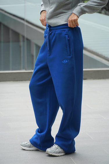 Blue On The Go Joggers by Bonkers Corner, lightweight athletic pants with a comfortable fit and adjustable waistband.