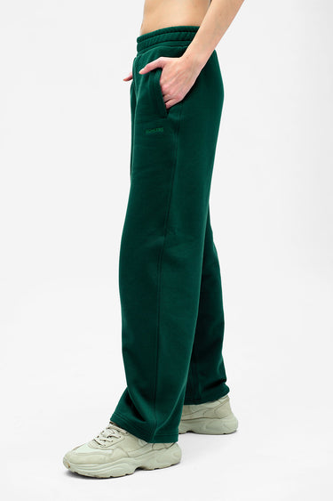 Bonkers Corner bottle green everyday joggers, featuring a comfortable fit and elastic waistband, suitable for casual wear.