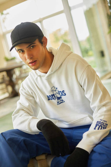 Brown Fox Hoodie by Bonkers Corner featuring a cozy design, with a front fox graphic and comfortable fit for casual wear.