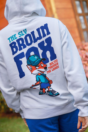 Brown Fox Hoodie by Bonkers Corner, featuring a cozy design with a fox graphic on the front, in a warm brown color.