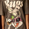 Bonkers Corner Bugs On Call oversized T-shirt in white, featuring colorful bug graphic on the front, casual and comfortable fit.