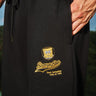 Bonkers Corner Class Of 99 straight fit joggers in XS, showing casual cotton fabric and relaxed fit design.