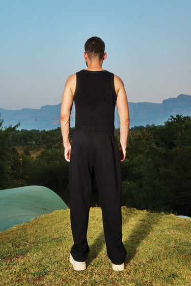 Bonkers Corner Class of 99 straight fit joggers in XS, showing relaxed style and comfortable fit with side pockets and elastic waistband.