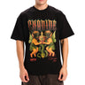 Bonkers Corner Cyanide Love oversized T-shirt featuring bold graphic print, casual fit, and soft fabric for comfortable wear.