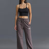 Dark Shadow Wide-Leg Sweatpants by Bonkers Corner, showing relaxed fit and soft fabric in a dark shadow color.