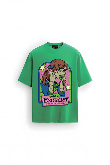 Bonkers Corner Dial On Oversized T-shirt in light color, featuring bold graphic design and relaxed fit for casual wear.
