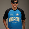 Bonkers Corner Dropout University oversized T-shirt in XS, featuring a casual fit with university-inspired graphic design.
