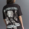 Bonkers Corner Embrace Your Inner Rose oversized T-shirt in white with rose graphic and relaxed fit.
