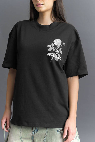 Bonkers Corner oversized T-shirt with "Embrace Your Inner Rose" design, featuring a relaxed fit and floral graphic.