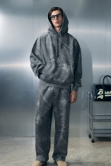 Faded grey hoodie from Bonkers Corner with a relaxed fit, featuring a soft fabric and casual style.